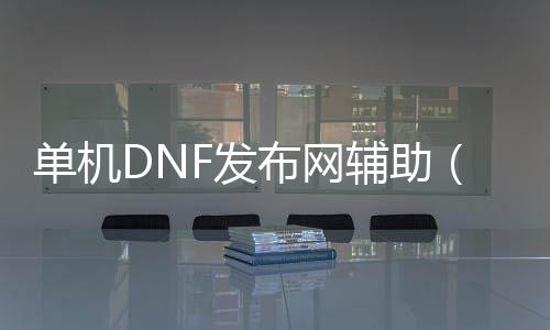 单机DNF发布网辅助（dnf游戏辅助）