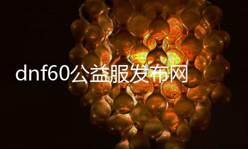 dnf60公益服发布网站（dnf86版本公益服发布网）